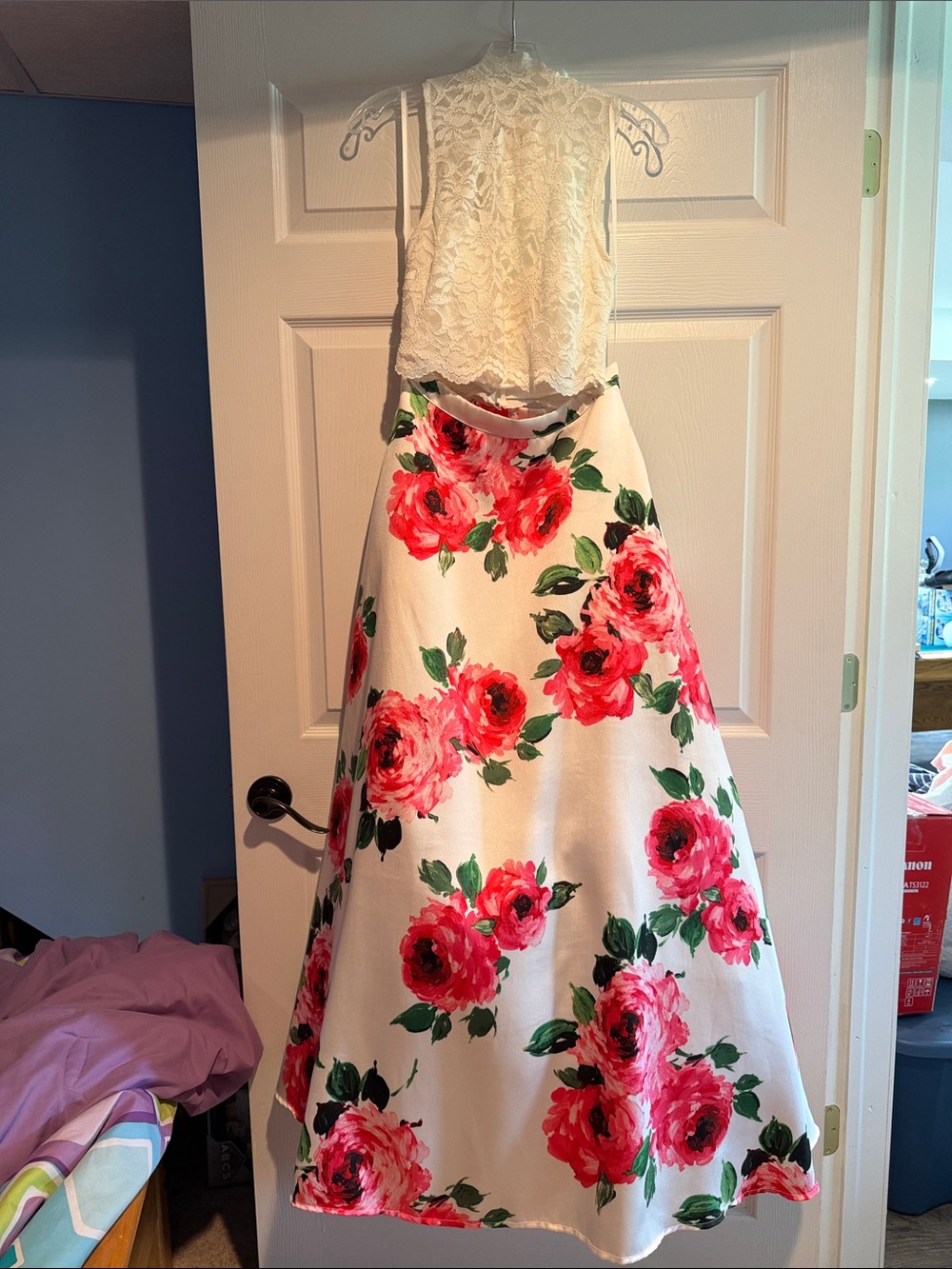 Windsor Amalia Floral Two Piece gown